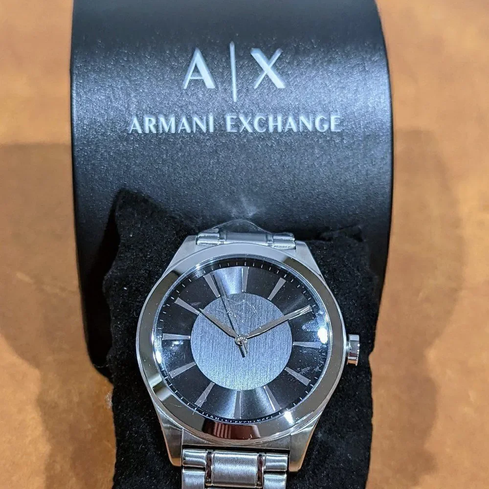‎Armani Exchange Men's AX2320 Silver Quartz Watch